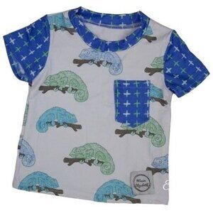 Chameleon Boy’s Shirt with Pocket Various Sizes  6-12 Months
